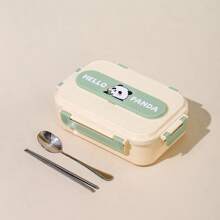 加厚双层微波炉安全午餐盒，卡通设计便当盒，适合学生、上班族、儿童