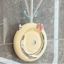 Suport pentru uscător de păr montat pe perete, hands-free, pentru baie, fără burghiu, organizator de suport pentru uscător de păr