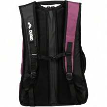 2025-New ARENA Unisex Fastpack 3.0 Backpack (Pack Of 1) - Plum-neon_pink - View 5