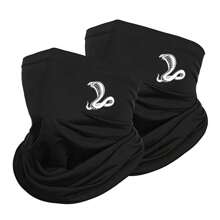 2pcs/1pc Snake Print Summer Face Mask For Men Neck Gaiters Scarf Face Covering Balaclava Fishing Cycling Running Masks Windproof Bandana - Multicolor - View 9