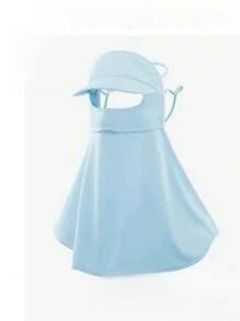UV Protection Face Mask Headband, Neck Gaiter For Women & Girls, Face Covering Mask, Sun Protection For Golf, Cycling, Hiking, Outdoor Summer Activities, Detachable (With Tags/Adjustable Headband And Without Tags/Non-Adjustable Headband, Random Delivery)