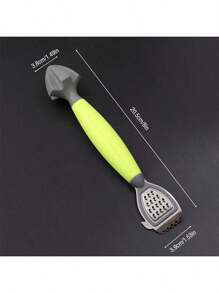 1pc N Lemon Peeler, Lemon Grater With Soft Handle, Fruit Juicer, Cheese Grater, Lemon Grater, Citrus Squeezer, Lemon Peeler Grater, Kitchen Tools, Kitchen Supplies, Bar Supplies Kitchen Accessories