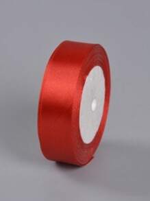 25 Yards Colored Satin Plain Satin Ribbon Gift Roll Packaging DIY Birthday Party Decoration - Multicolor - View 8