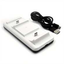 Station de charge de manette P/S5, 2 adaptateurs haute vitesse USB-C, station d'accueil de charge de manette de jeu P/S5