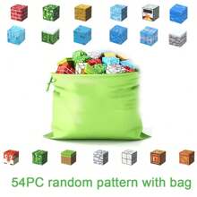 磁性积木，适合 3 岁以上幼儿的磁性积木，蒙特梭利玩具，磁性立方体，适合 3-5 岁男孩和女孩的学龄前 STEM 教育感官磁铁玩具，与 My Magnet Kid World 兼容蒙特梭利玩具 STEM 学龄前教育建筑立方体儿童节日礼物敏感地创建互动社区教育家庭玩具 - 彩色 - 查看 15