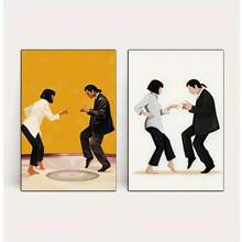 1 STUKS/2 STUKS Moderne Pop Canvas Poster, Verwijderbare Wandkunst Zonder Lijst, GEEN LIJST Cadeau, Canvas Print Decor, Dynamische Martial Arts Figuren, Ideaal Voor Woonkamers, Slaapkamers, Kantoren, Perfect Voor Verjaardagen, Afstudeerfeesten, Bruiloften, Huisdecoratie. Romantische Stellen Dansen Canvas Art Poster, Wanddecoratie Zonder Lijst, Geïnspireerd Op Films, Geschikt Voor Woonkamers, Slaapkamers, Kantoren En Eetkamers, Waterdichte Print, Perfect Cadeau-idee, Ideaal Voor Kamerdecoratie.