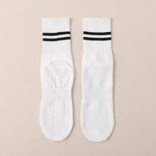 2/4/6/8 件女士防滑瑜伽/普拉提袜，专业设计，新款春夏防滑袜，中筒长度 12/18 件/套 - 彩色 - 查看 6