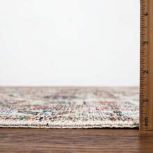 3x5 Rug - Machine Washable Entry Rug With Non-Slip Backing, Ideal For Enteryway, Kitchen, Bathroom, Laundry Room - Vintage, Easy Clean, Durable, Low Pile Rug