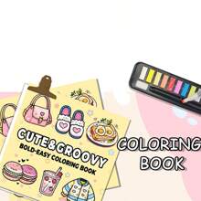 1 Peça - 24 Páginas Livro de Colorir Criativo, Livro de Desenho/Desenho para Alívio de Estresse para Adultos com Páginas Grossas para Lápis de Cor, Presentes do Dia das Mães para Adultos e Adolescentes, Dia dos Pais, Dia da Criança, Páscoa, Volta às Aulas, O Padrão é Requintado e as Linhas são Claras, Livros de Imagens, Outono, Papelaria, Suprimentos Escolares, Desenho e Pintura, Presente de Natal