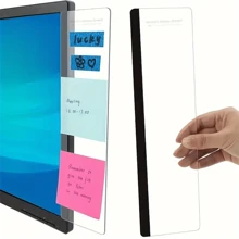 1 pieza/1 pieza Accesorios de escritorio Tablero de notas para monitor de computadora Tablero de mensajes de computadora Suministros de oficina Clips para notas adhesivas para computadora de hombres y mujeres Accesorios de oficina en el hogar Decoración de escritorio de oficina
