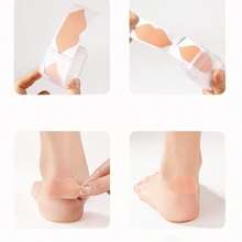 Silicone Heel Protector Cushion Stickers, Prevent High Heels From Rubbing - Multicolor - View 3