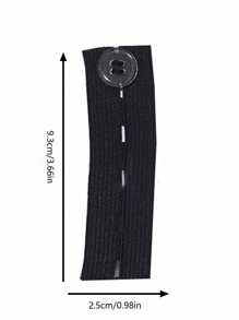 4pcs Belt Extension Belt - Pants Waist Extension Buckle - Pregnant Women - Obese People - Pregnant Women Use - Adjustable Extra Large Extension Buckle - Suitable For Jeans - Belt Accessories - Waist Decoration