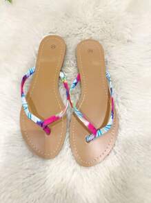 Sandalias planas simples, casuales y versátiles - FF - Ver 1