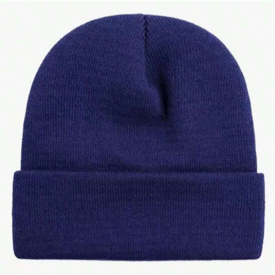 Don Calcetin Gorro De Invierno Hombre Unitalla Para Clima Frío Cálido - Azul Marino - Ver 1