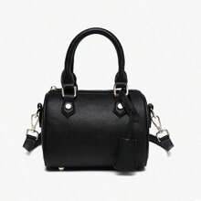 Bolso de bolos con textura de lagarto retro en PU, bolso de mano de moda para mujer, bolso de hombro, adecuado para la oficina, para ir y venir en otoño e invierno, bolso casual de negocios perfecto para la oficina, los negocios y el trabajo