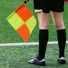 2Pcs Linesman Flags Referee Flag Premier Football Training Border Flag Set Referee Flag For Sports Games Football - Variant1 - View 4
