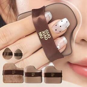 6pcs Set Chocolate Puff, Of Double-Sided Air Cushion Puff, Air Cushion Makeup Puff Set, Leather Puff, Sponge Puff, Dry And Wet Beauty Tools, Beauty Foundation Make-Up Makeup Puff, Sponge Makeup Tools,Makeup,Cheap,Room Decor,Vanity,Travel,Bedroom,Makeup Accessories,Puff,Makeup Blender,Powder Puff,Makeup Sponge,Cheap,Stocking Stuffers,Makeup,Makeup Tools,Cheap Stuff,Gifts,Gifts For Women,Christmas Gifts