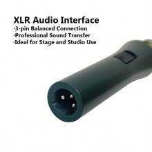 LexiNova E845 Supercardioid Microphone Dynamic Professional Wired Handheld Microphone For Karaoke Stage Singing BBOX Recording Vocal Mi