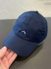 1pc Unisex Multi-Color Quick Dry Baseball Cap, Lightweight Sun-Shading & Sun Protection Cap, Outdoor Sports Cap