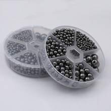 550pcs 3-10mm Gold Color Jewelry Making Kit Box Set Makina Seedbeads Kit For DlY Cra Bracelels Necklace Plated Plaslic