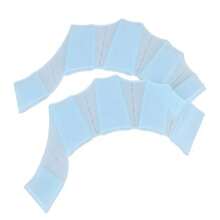 1 Pair Anti-Slip Silicone Swimming Fins - Suitable For Swimming Pool, Beach, Ocean And Diving Training
