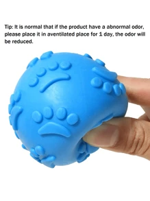 1/3PCS Natural Latex Rubber Squeaky Ball Dog Lover And Dog Mom Love Toy - (Claw Ball) Small To Medium Dog Lover And Dog Mom Loves & Puppy |, Cute Puppy Paw, Fetch & Chew Safe Play Toy | Reduce Separation Anxiety
