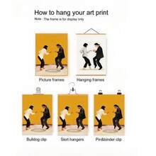 1 STUKS/2 STUKS Moderne Pop Canvas Poster, Verwijderbare Wandkunst Zonder Lijst, GEEN LIJST Cadeau, Canvas Print Decor, Dynamische Martial Arts Figuren, Ideaal Voor Woonkamers, Slaapkamers, Kantoren, Perfect Voor Verjaardagen, Afstudeerfeesten, Bruiloften, Huisdecoratie. Romantische Stellen Dansen Canvas Art Poster, Wanddecoratie Zonder Lijst, Geïnspireerd Op Films, Geschikt Voor Woonkamers, Slaapkamers, Kantoren En Eetkamers, Waterdichte Print, Perfect Cadeau-idee, Ideaal Voor Kamerdecoratie.