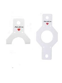 10/50/100pcs Earrings Bracelet Jewelry Display Cards, Accessories Packaging Paper Cards - Multicolor - View 4