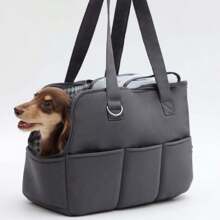 Oddychająca i wygodna składana torba transportowa dla zwierząt, miękki plecak podróżny dla małych i średnich zwierząt