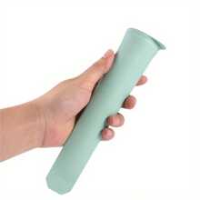 1/4 包硅胶冰棒模具 - 自制冰棒和果冻制作器，易清洁的柔性硅胶冰棒制作器 - 彩色 - 查看 10
