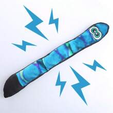 Kissen mit großen Augen und buntem Hunde-Motiv für Hundeliebhaber und Hundemütter, sowie Plüsch-Schlange/Kobra, Knirschspielzeug, beißfest, Geschenke für Hunde- und Katzenliebhaber sowie Hunde- und Katzenmütter