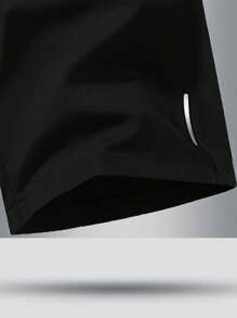4pcs/Set Boys Elastic Waist Plain Casual Sports Shorts, Summer