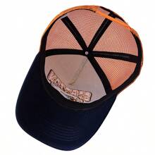 JZML 1pc Men's Letter & Eagle Embroidered Trucker Cap