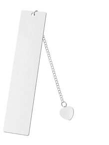 1 件猫形不锈钢自定义文字书签，为爱书人、猫/狗书签提供启发和有趣的礼物，适合家人、朋友、情侣、节日 - 銀色 - 查看 2