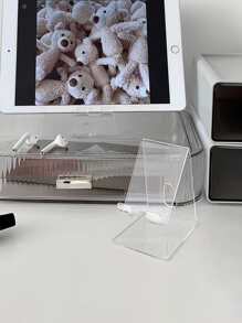 1pc Multi-Color Desktop Phone Stand With Protective Packaging, Creative Decoration&Charging, Anti Slip Design, Suitable For Various Scenarios