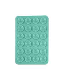 6/3/2/1pc Silicon Suction Cup Square Phone Case Back Stick On Stand, 24pcs Suction Cups, Silicon Hands-Free Phone Holder Accessories For Selfie And Video, (17 Colors) - Multicolor - View 20