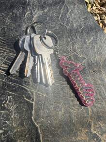 Personalized Glitter Plexiglass Keychain For Kids - Perfect Gift, Backpack Decoration, Unicorn And Glitter, Custom, Personalized, Unique, Customized Ideal Gifts For Her Family, Friends, Pets Christmas Decorations, Personalized Christmas Ornaments, Personalized Gifts, Durable, Engraved, Stainless, Colorful, Cute, Adorable, Funny, Kawaii, Y2K, Stylish, Unisex, Casual, Custom, Ideal Gifts For Her,School Supplies,Back To School,For Office,For School,For Classroom,For Teacher Gifts,For University,For Colleague,For Dorm Rooms,For Teacher,For Boys And Girls,For Teenagers,Junior High School Students,Middle School Students,High School Senior High School Students,College Students,University Students,Freshman,Sophomore,Underclassmen