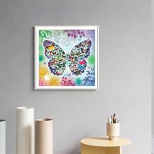 SNA 2025 New Style Full Butterfly Flowers Cross Stitch 11CT Printed Cross Stitch Kit Hand Embroidery Crafts Living Room And Bedroom Decorations