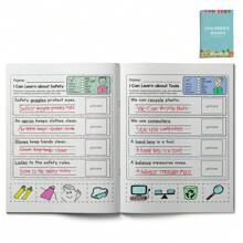 Sách hoạt động cho trẻ em - Cuộc phiêu lưu học tập thú vị dành cho trẻ mới biết đi và trẻ em - Hoàn hảo cho gia đình, du lịch và làm quà tặng! - LL-ertongshu - Xem 15