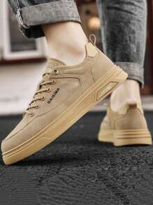 Men's Casual Skate Sneakers, Fashion Slip-Resistant Comfortable, Suitable For Teen, Summer Casual, Outdoor Athletic, Vacation, Travel, Graduation Gifts, Birthday Dress Accessories - Multicolor - View 3