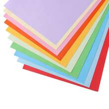 100PCS Kleurpapier A4 Kopieerpapier Printerpapier Kantoorpapier Kaartpapier DIY Handgemaakte Origami, Geschikt voor Studenten, Tieners, Volwassenen