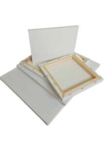 Telas para pintura, Kit com 5 UNIDADES, ESCOLHA O TAMANHO