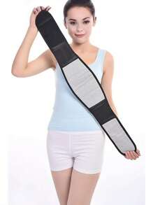 1pc Unisex Back Support Belt Adjustable Back Waist Support Belt Lumbar Brace Massage Band Health Care Gym Gym Accessories Fajas Lumbares