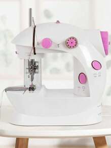 Máquina de coser recta portátil, Máquina eléctrica, Doméstico con Pedal de 2 velocidades - Multicolor - Ver 5