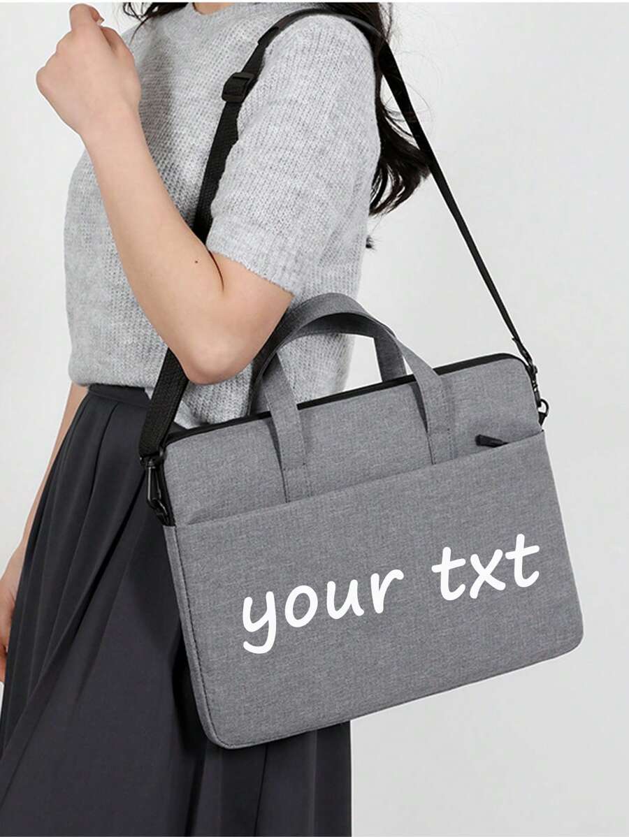 Bolso personalizado para portátil de 13/14/15.6 pulgadas, funda para portátil, funda para portátil, bolso de mano para portátil para viajes de negocios, universidad, oficina con asa, portátil, ligero, multifuncional, regalo para maestros, suministros para maestros, bolso para maestros, gracias maestro, bolso universitario, suministros universitarios, de vuelta a la escuela, suministros escolares, artículos escolares esenciales para maestros, estudiantes universitarios, bolsas para portátiles en el aula, bolsas para el aula, bolsas de almacenamiento para maestros, bolsas organizadoras para el aula