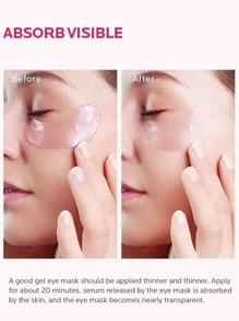 60 piezas de parches de gel para los ojos para ojeras, arrugas, bolsas y ojos hinchados, hidratantes y antienvejecimiento para disminuir las líneas finas para mujeres