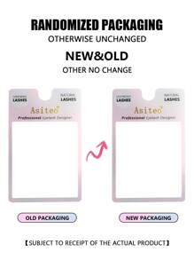 Asiteo 5 对自然漫画风格柔软睫毛全条睫毛漫画风格睫毛日常约会妆容