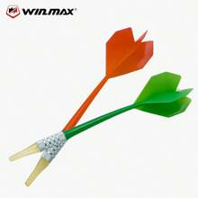 WIN.MAX WIN.MAX 16-Inch Soft Dartboard Set, Soft Tip Darts With Dartboard, Party Game Dart Board, Includes 6 Darts