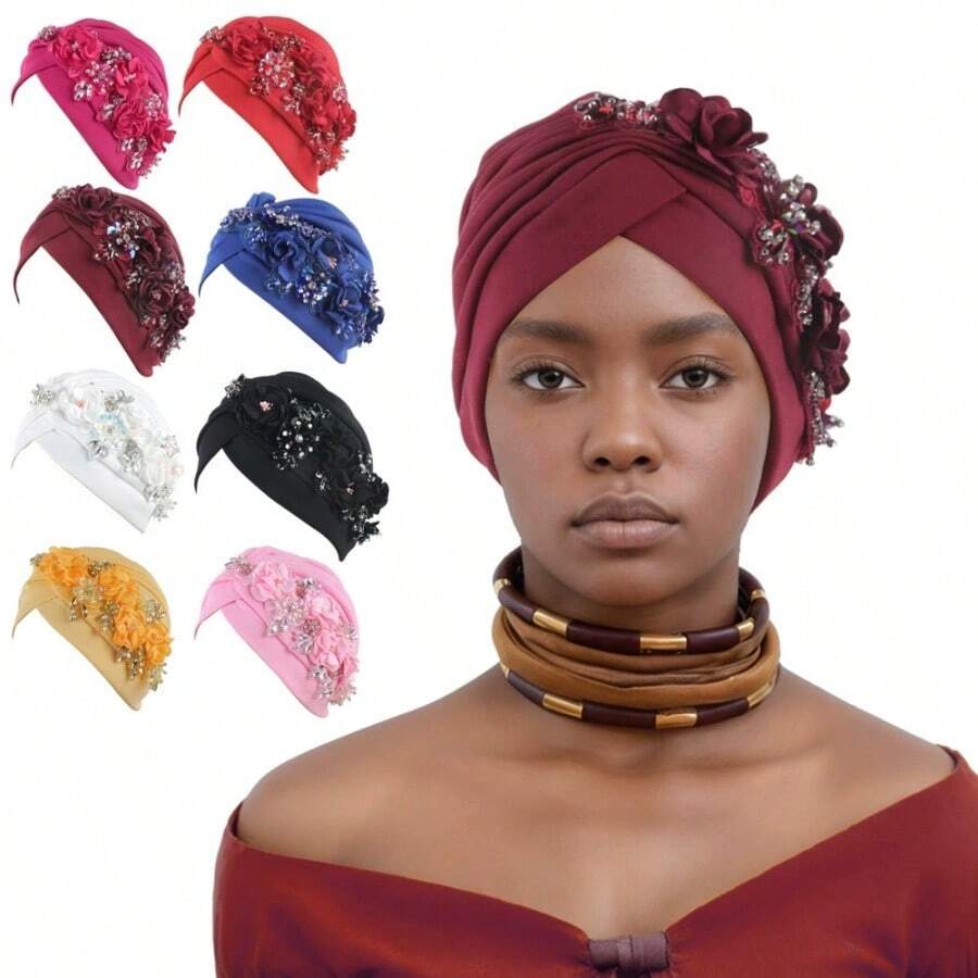 A New Style Air Layer Side Sticky Flower Hat Watermelon Hat Hat Is Suitable For Dating, Walking, Various Festivals - Women's Flower Hat - View 1