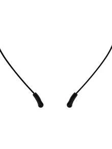 Hand Made Imitation Cat Ear Hair Hoop Fox Tail Accessorize Second Element Animal Ear Animal Tail Set Collar Hair Clip - Black and White - View 6